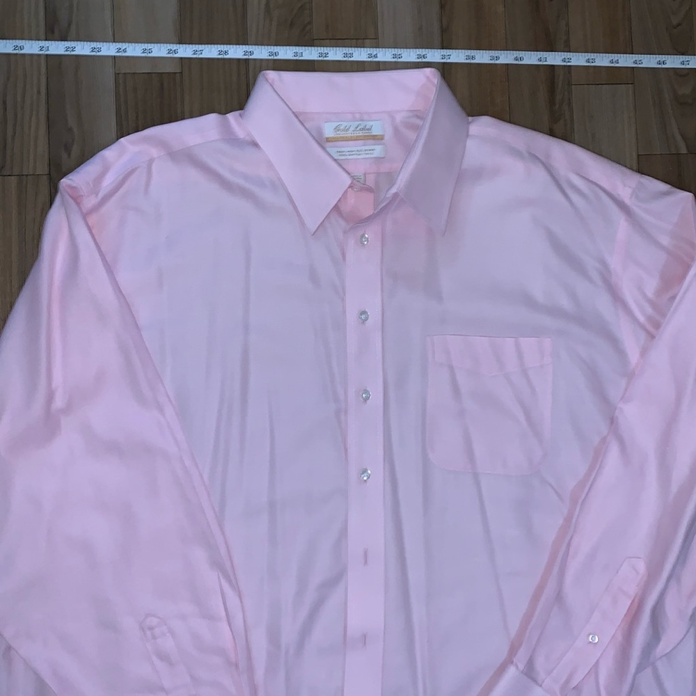 Roundtree & Yorke Light Pink Dress Shirt